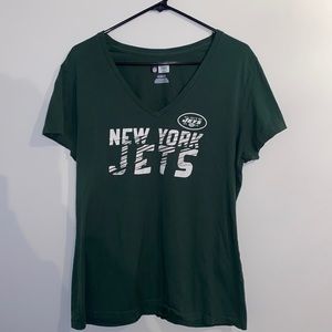NFL NY Jets Vneck Short Sleeve XL